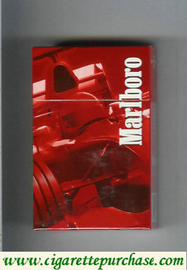 Marlboro collection design Racing Edition hard box filter cigarettes